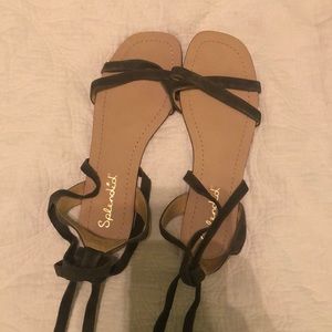 BOHO GODDESS Green strap shoes